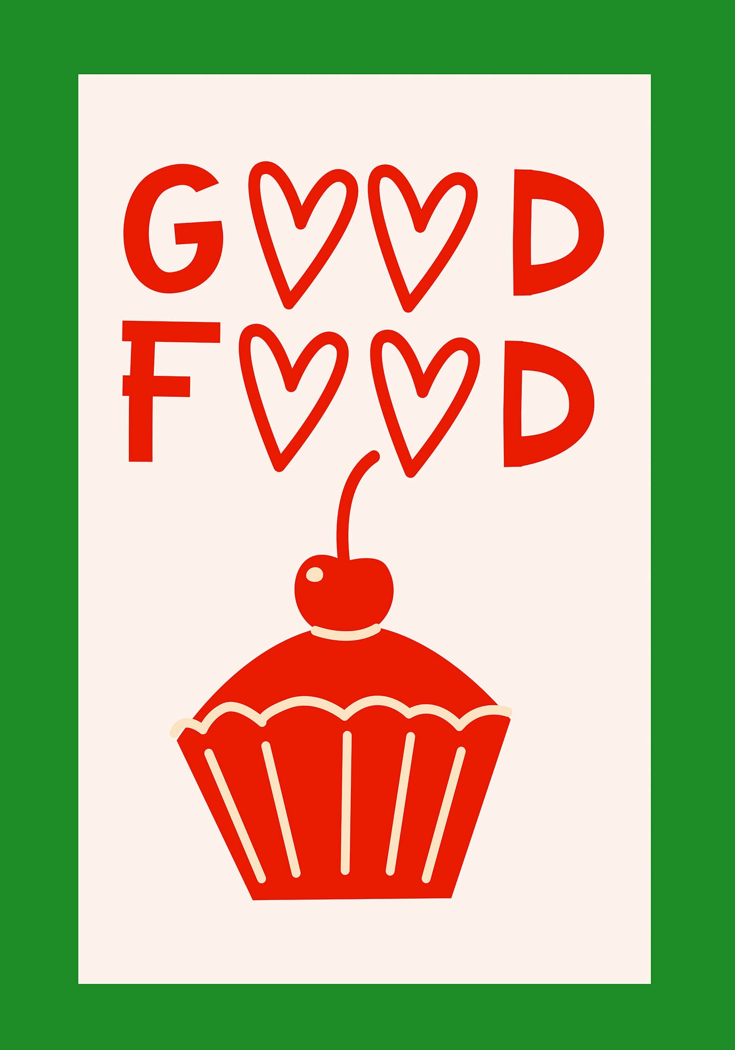 Good food poster