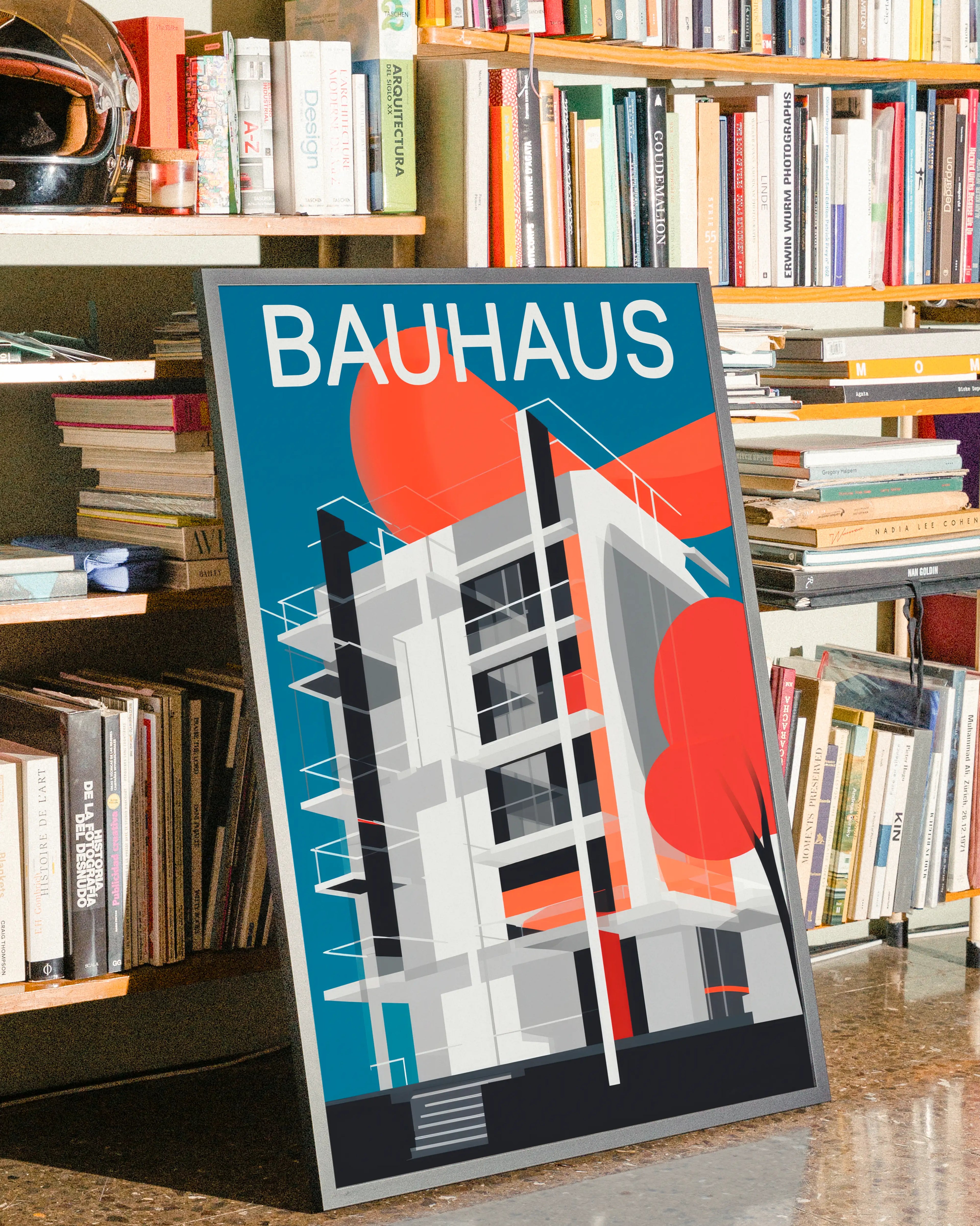 Bauhaus architecture poster 3