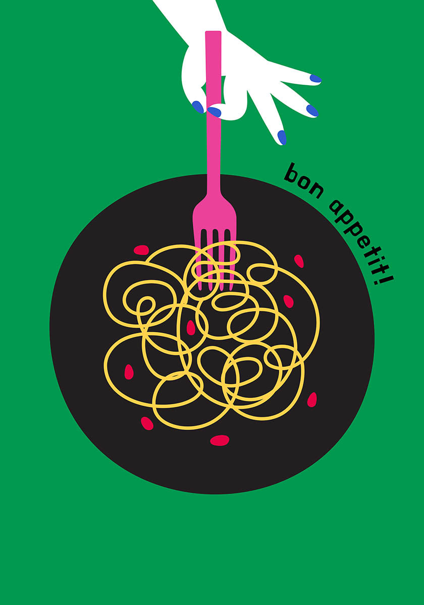 Bon appetit poster