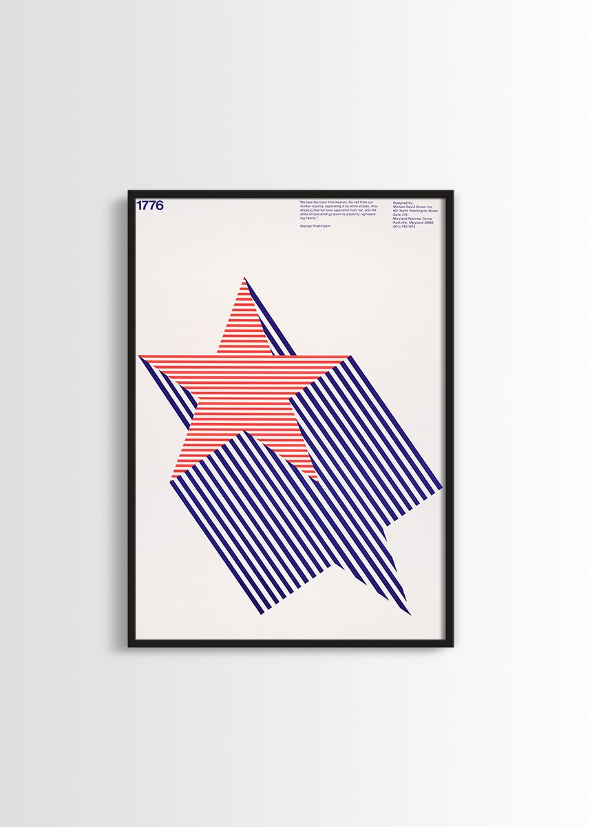 America 1776 poster