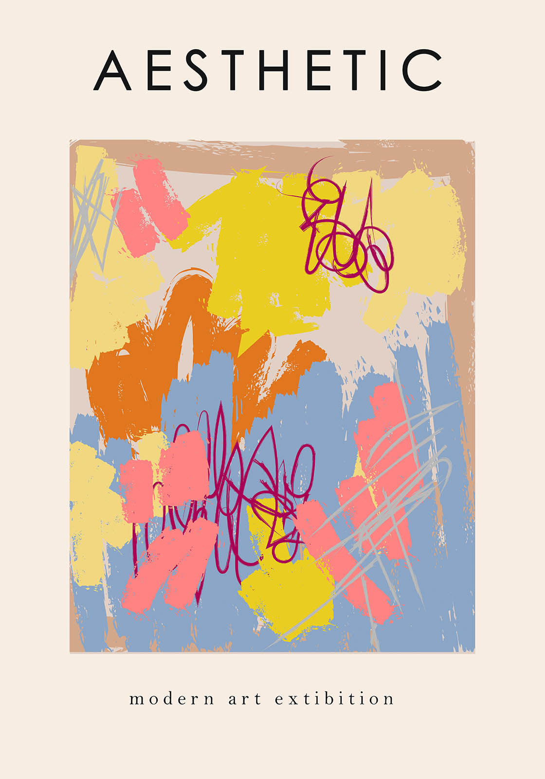 Aesthetic poster