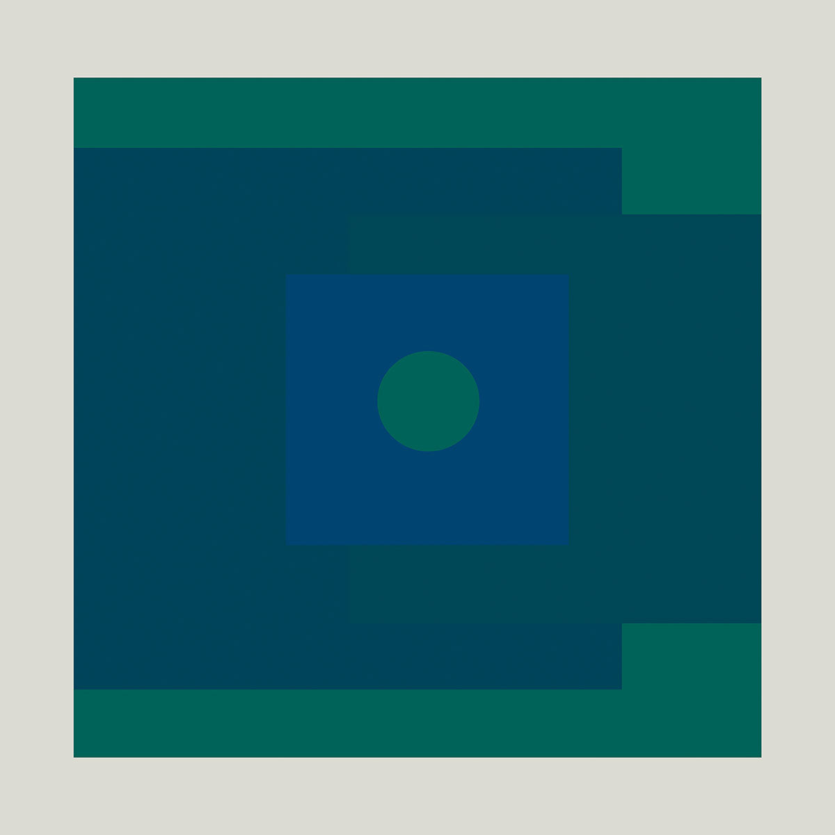 Josef Albers inspired print