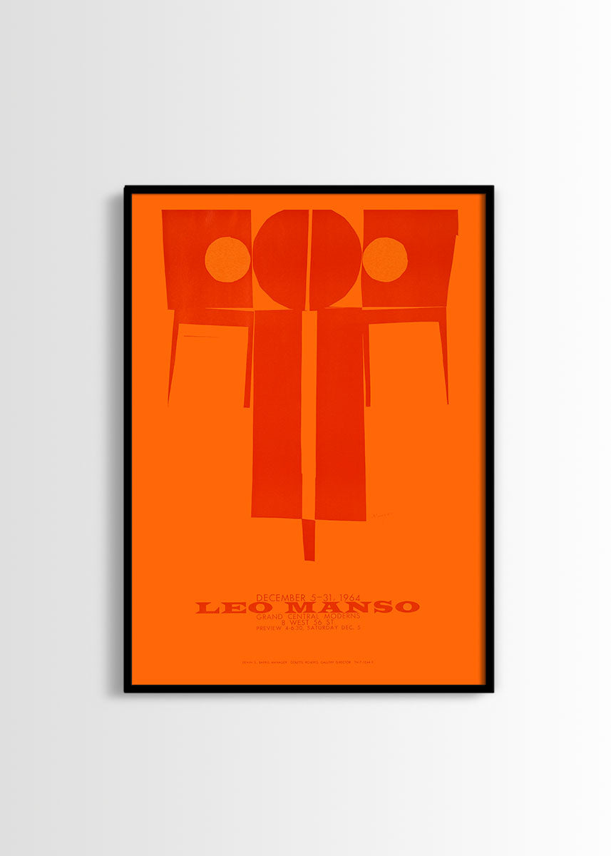 Leo manso poster