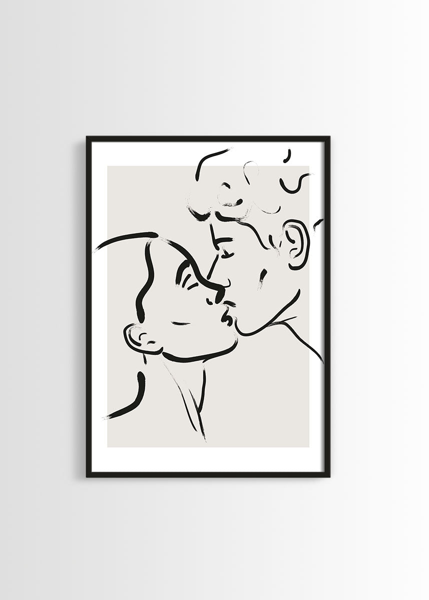The kiss poster
