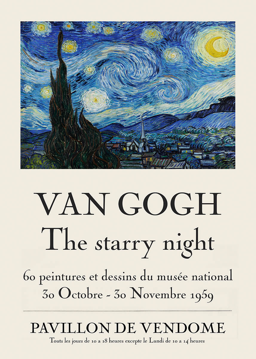 Vincent Van Gogh Starry Night Original