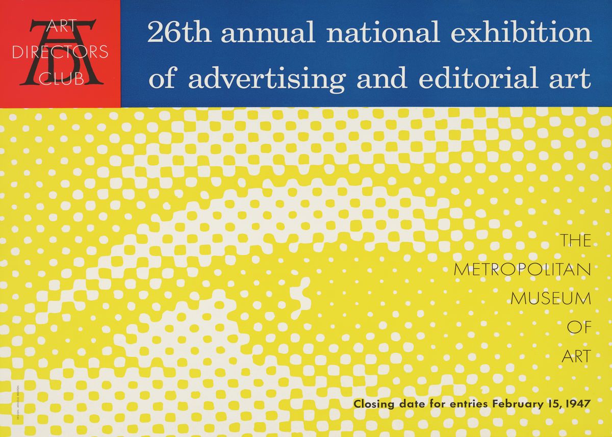 The Metropolitan Museum ( MET ) VINTAGE POSTER | Exhibition poster | retro art poster