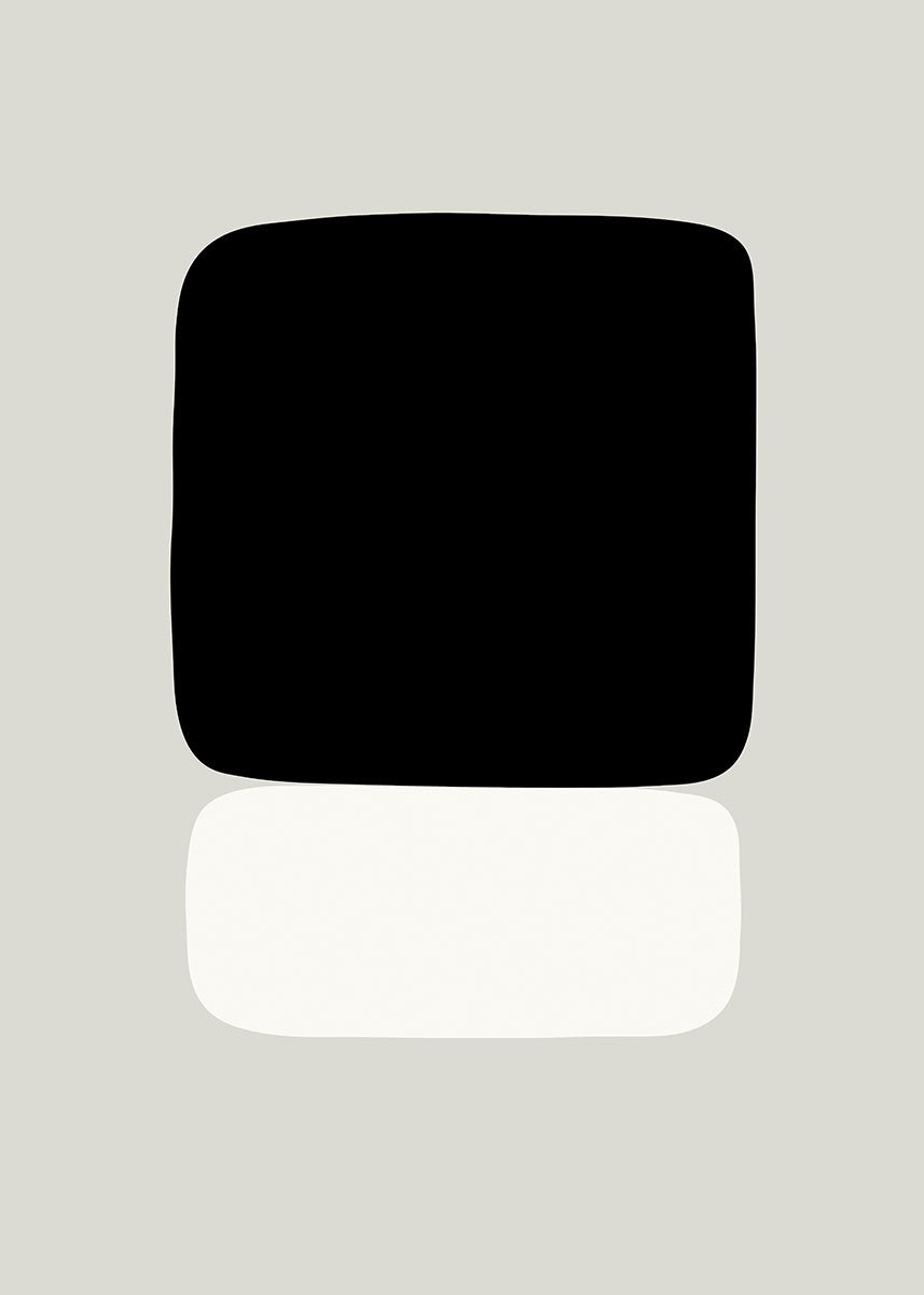 Kelly black & white poster