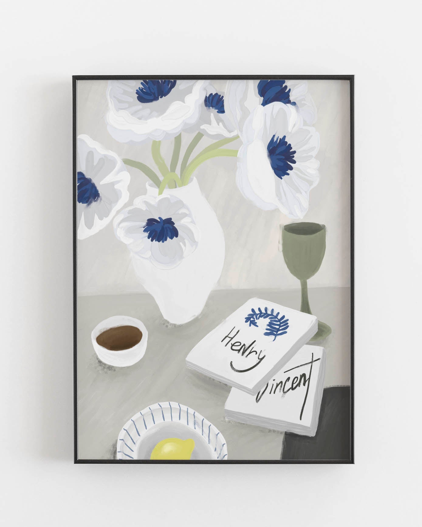 Kitchen table poster