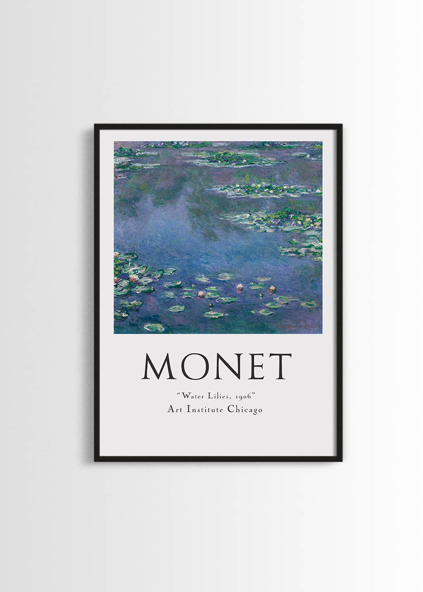 Monet water lilies