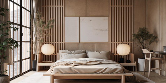 Japandi inspired interior design.