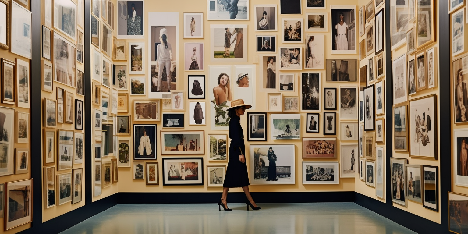 Gallery Wall full of posters 