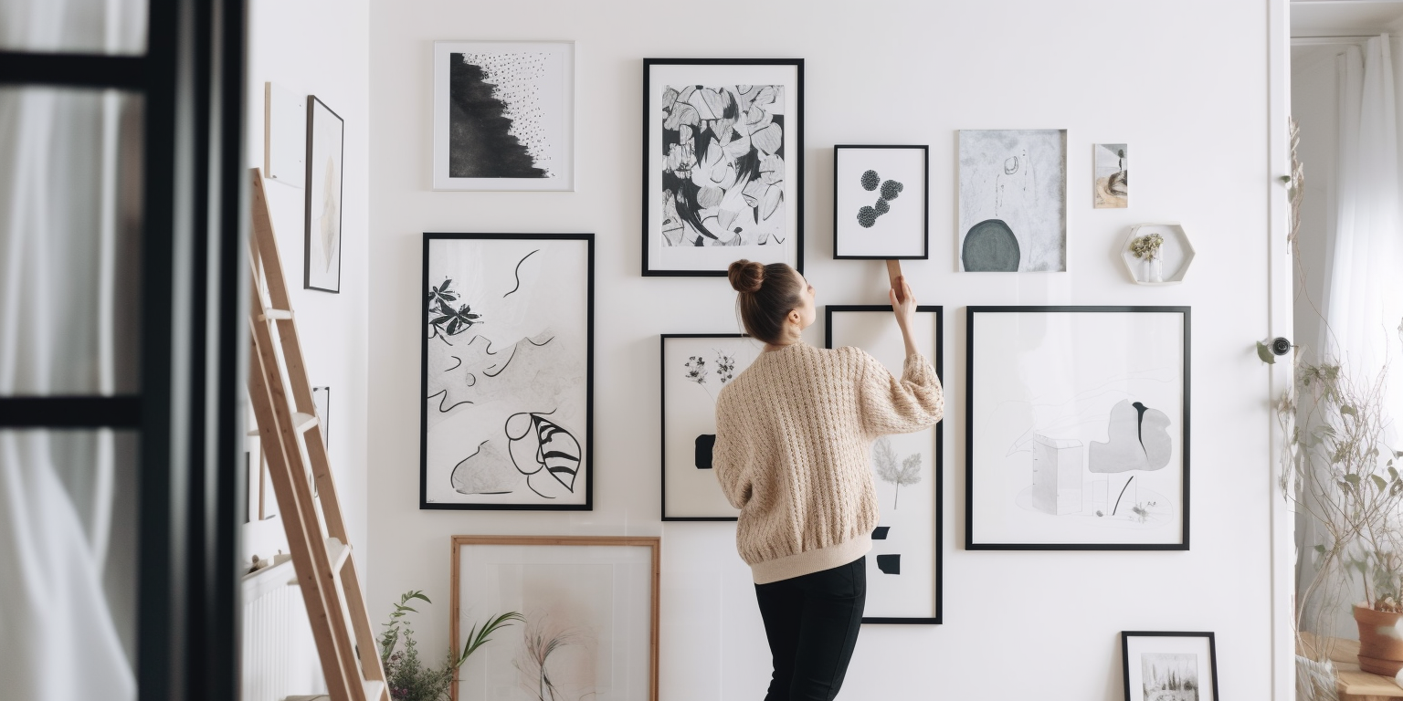 how to build gallery wall