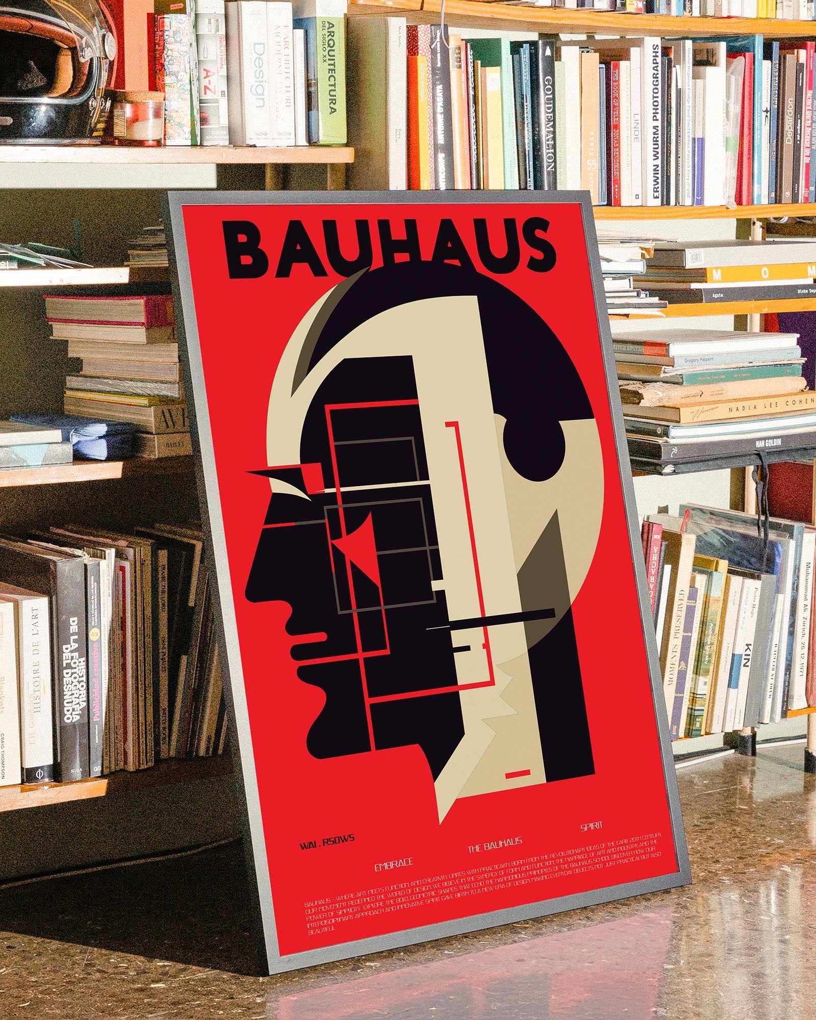 Bauhaus posters and prints. Bauhaus architecture posters.