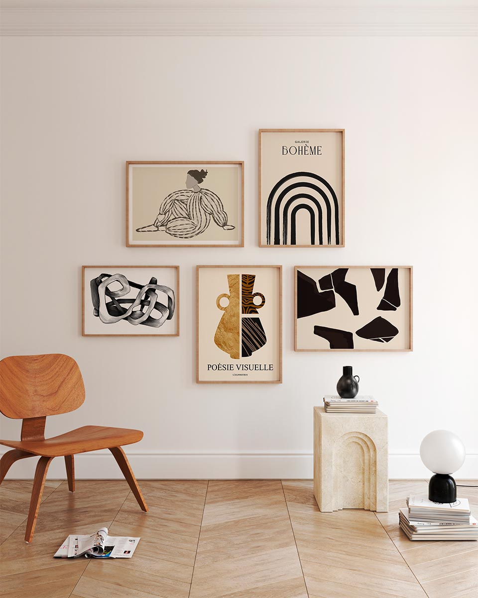 Abstract and modern posters