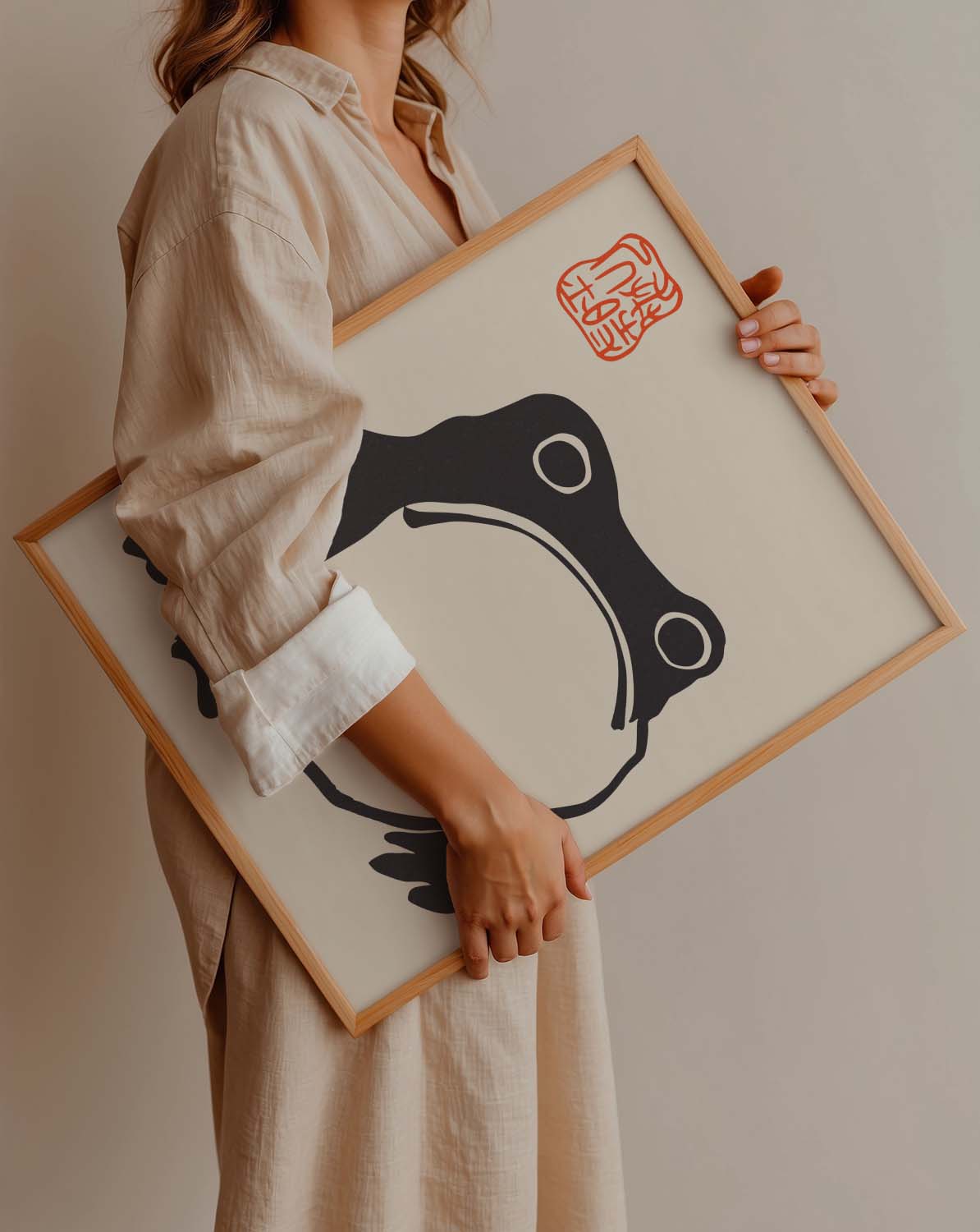 Oak Frames - Poster Wall