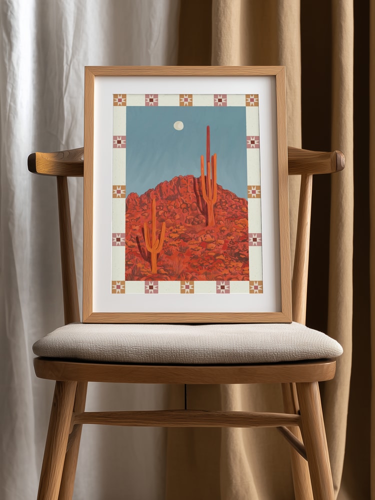 Desert Moon Saguaro