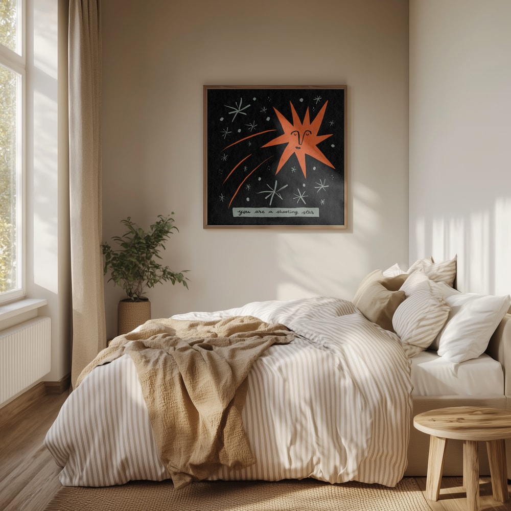 Whimsical Shooting Star