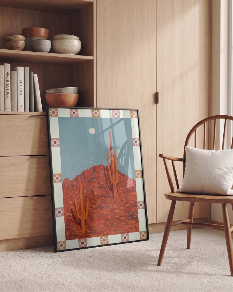 Desert Moon Saguaro