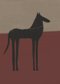 Abstract Black Horse