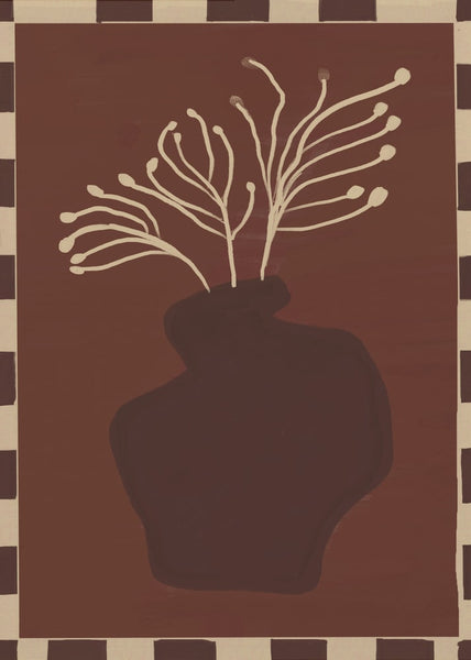 Minimalist Vase Plant – Poster Wall