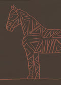 Horse line art