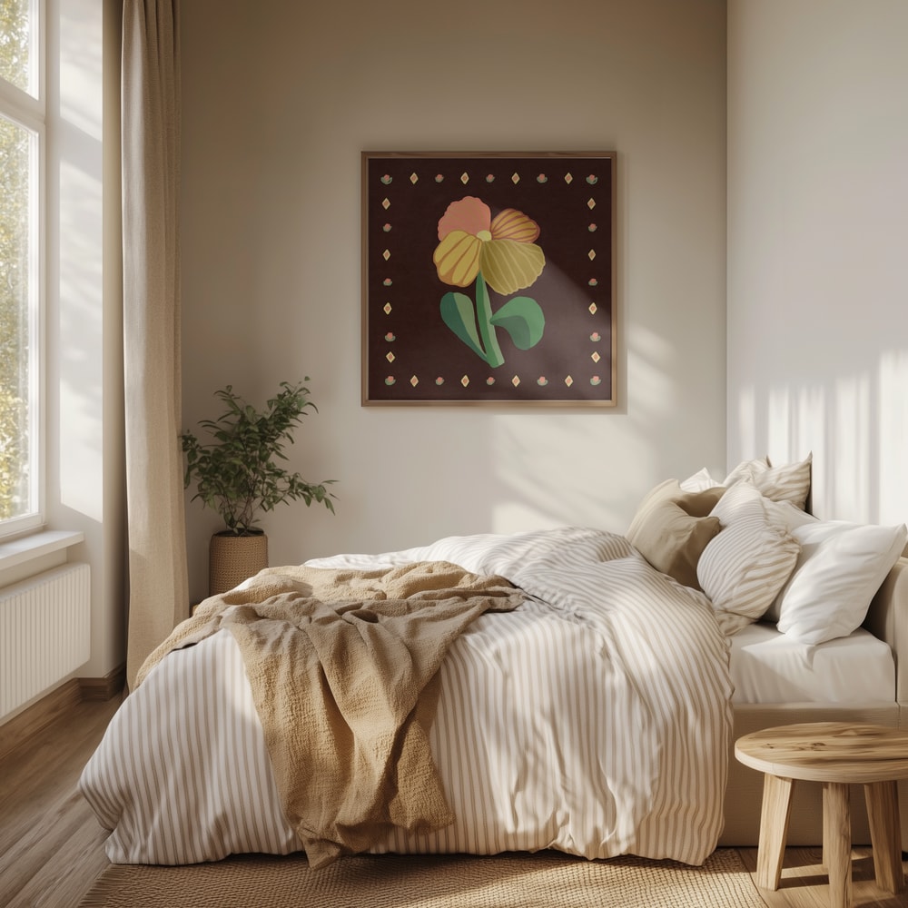 Folk Art Flower Bloom