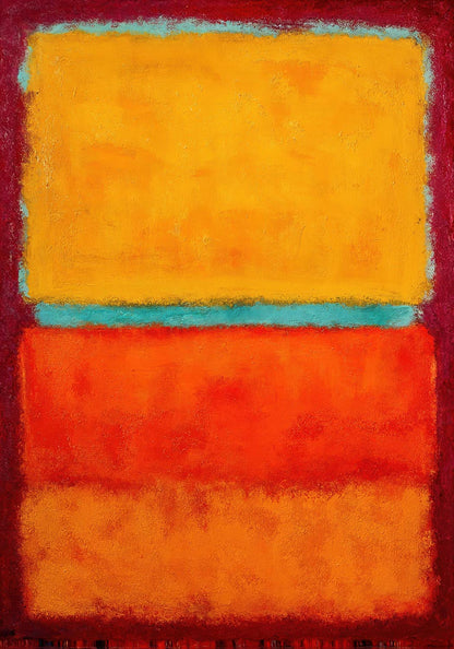 Abstract red 1 poster