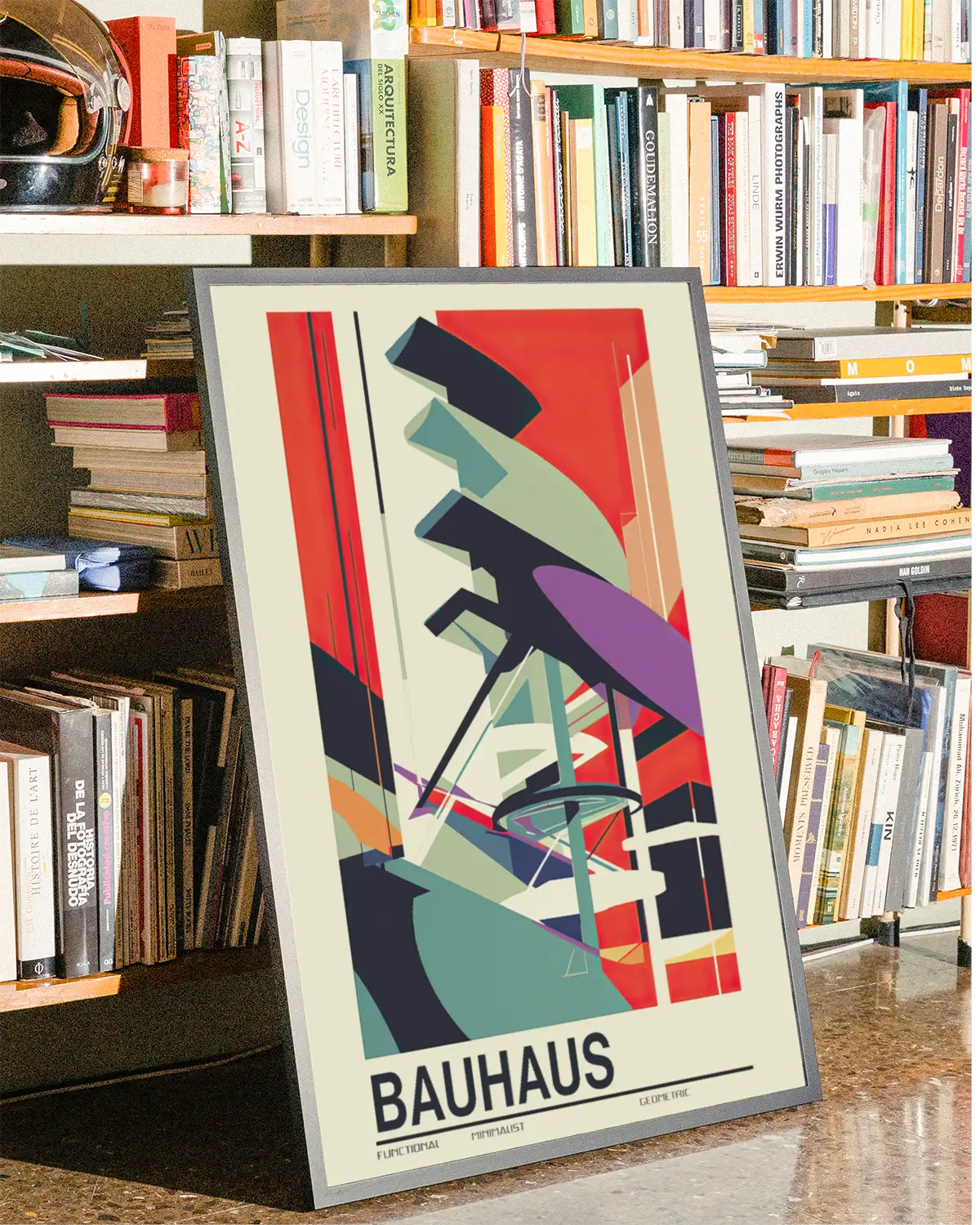 Bauhaus architecture poster 2