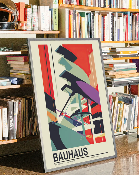 Bauhaus architecture poster 2