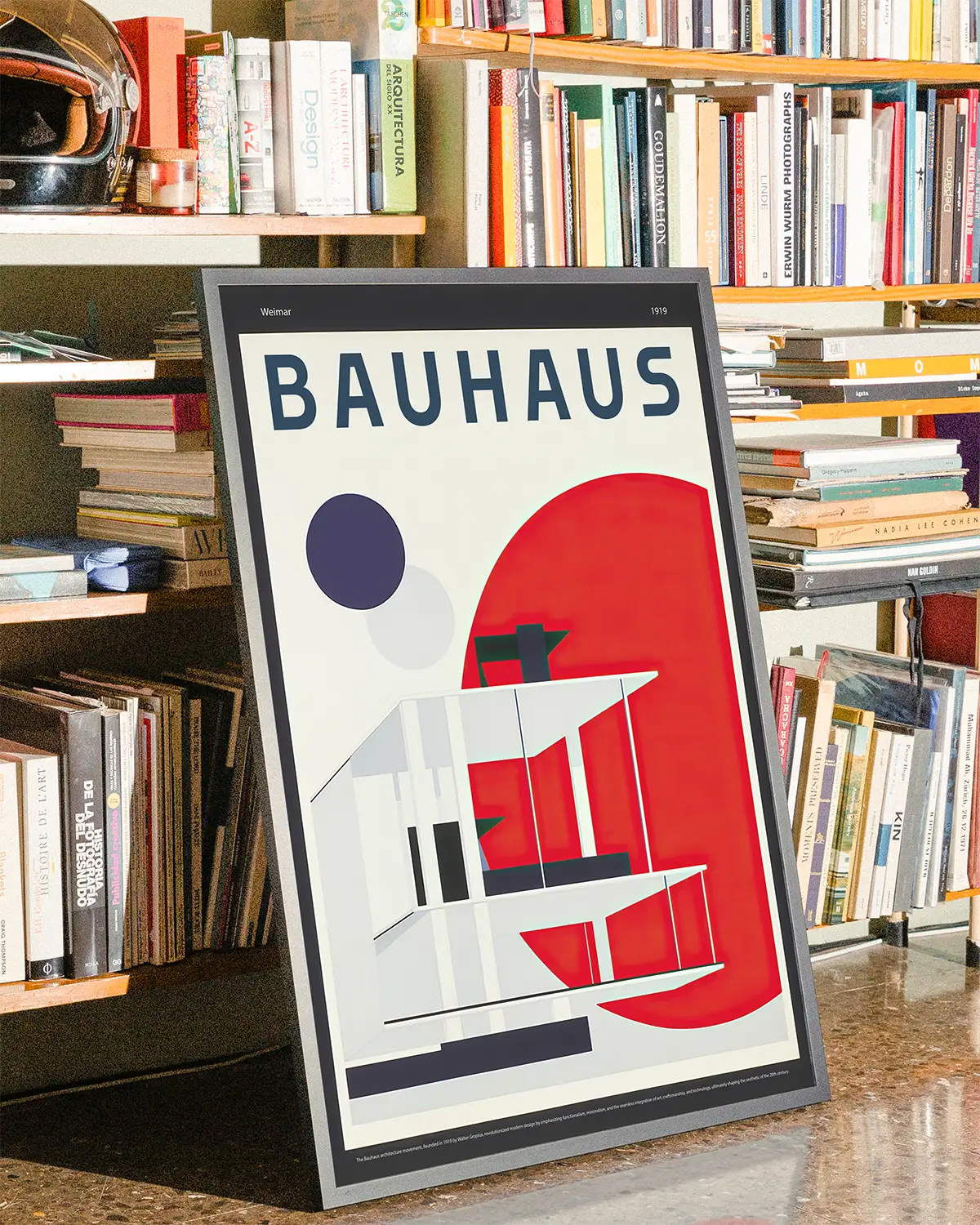 Bauhaus architecture poster 4