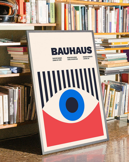 Bauhaus eye poster