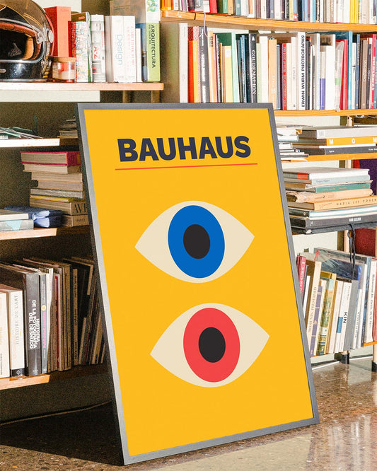 bauhaus eyes poster