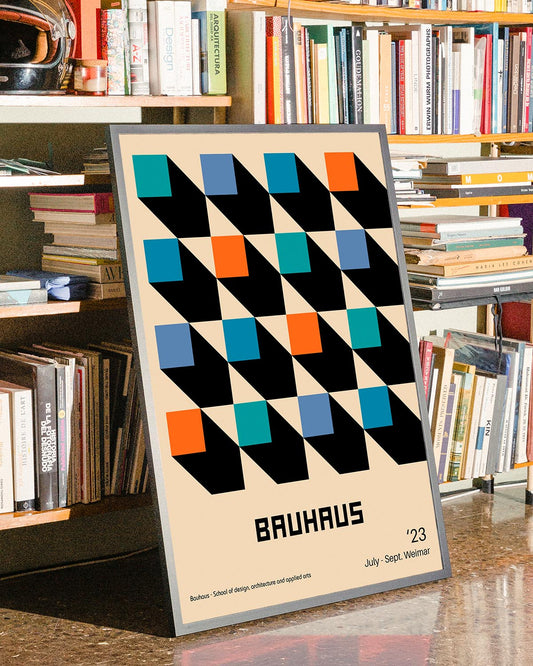 Bauhaus school poster