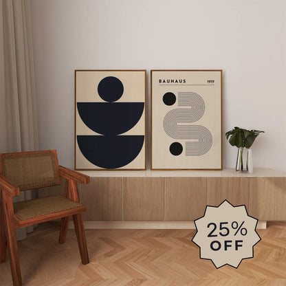 Bauhaus bundle set. 2 bauhaus prints 25% OFF