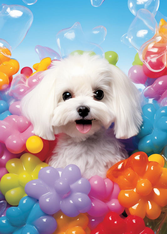 Bichon Maltese poster