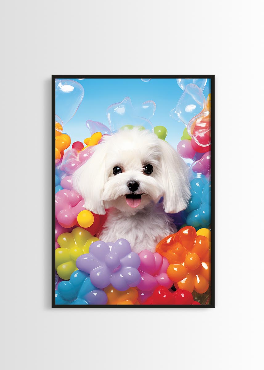 Bichon Maltese poster