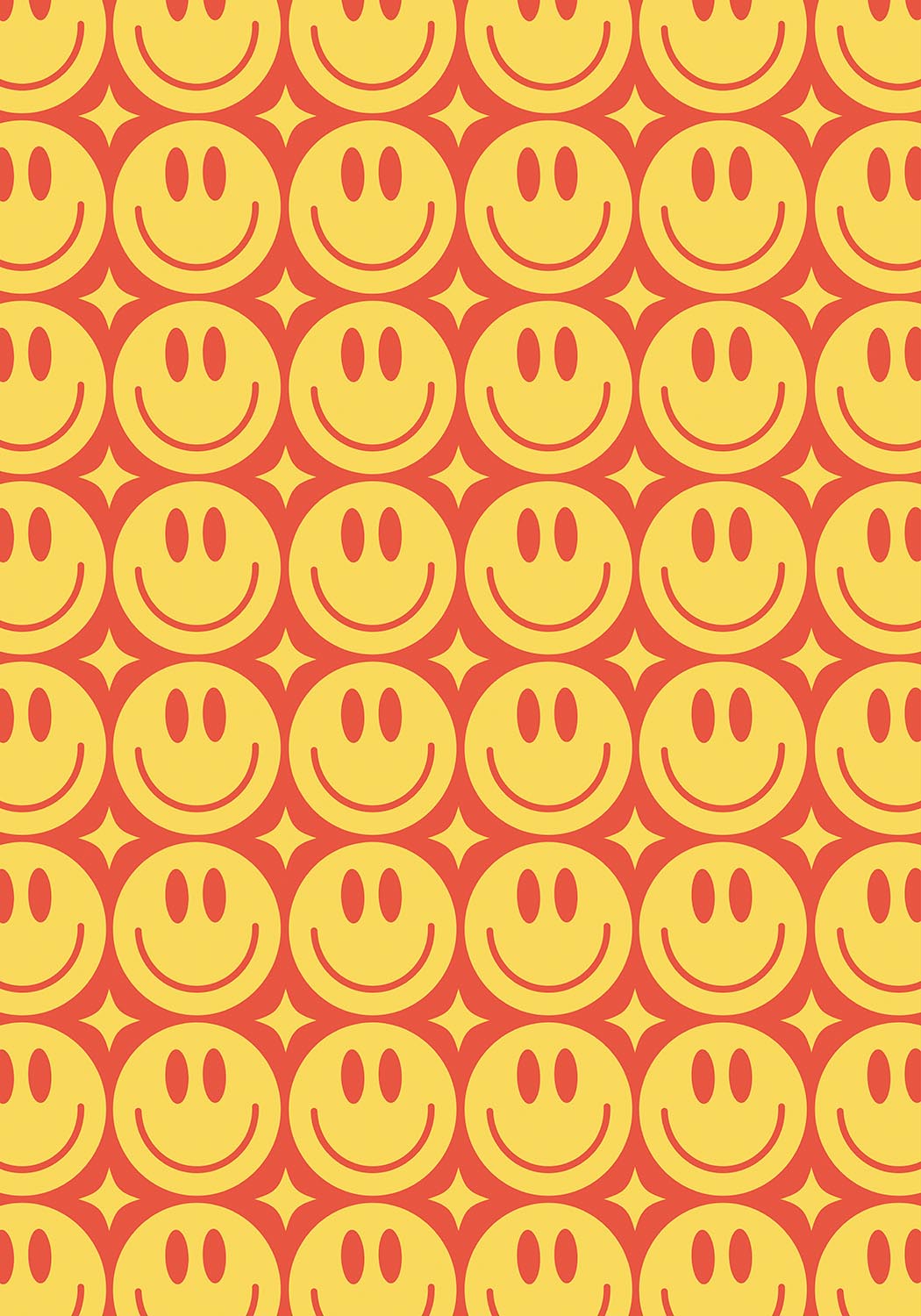 Happy faces poster