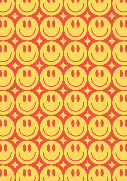 Happy faces poster