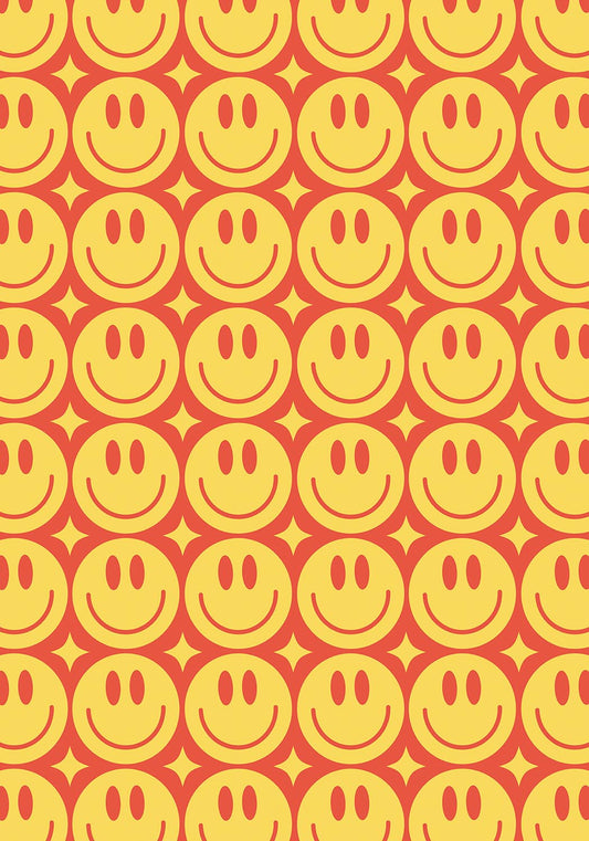 Happy faces poster