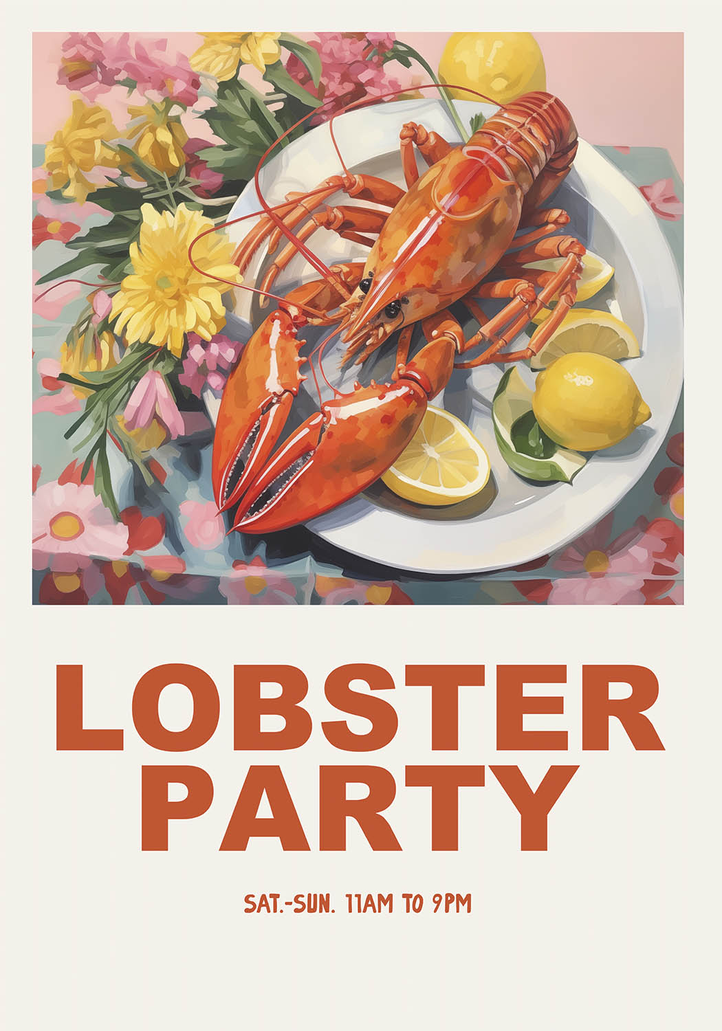 Lobster poster