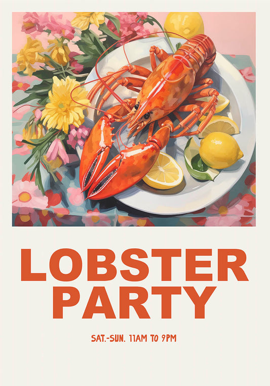 Lobster poster