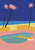 Malibu Beach Poster