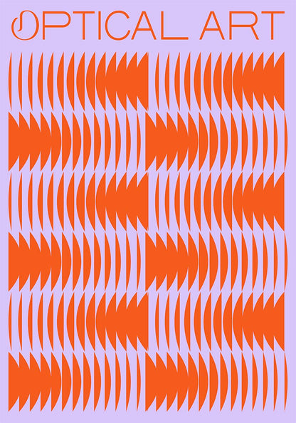 optical art poster