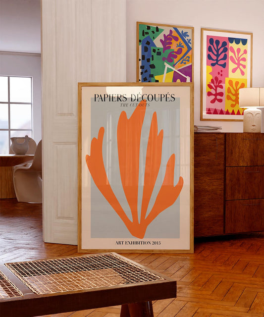 Henri Matisse inspired prints - The cut outs posters - Papier Decoupes –  Poster Wall