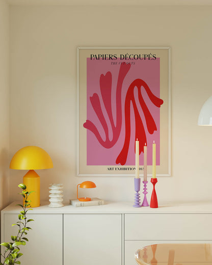 Papier Decoupe poster