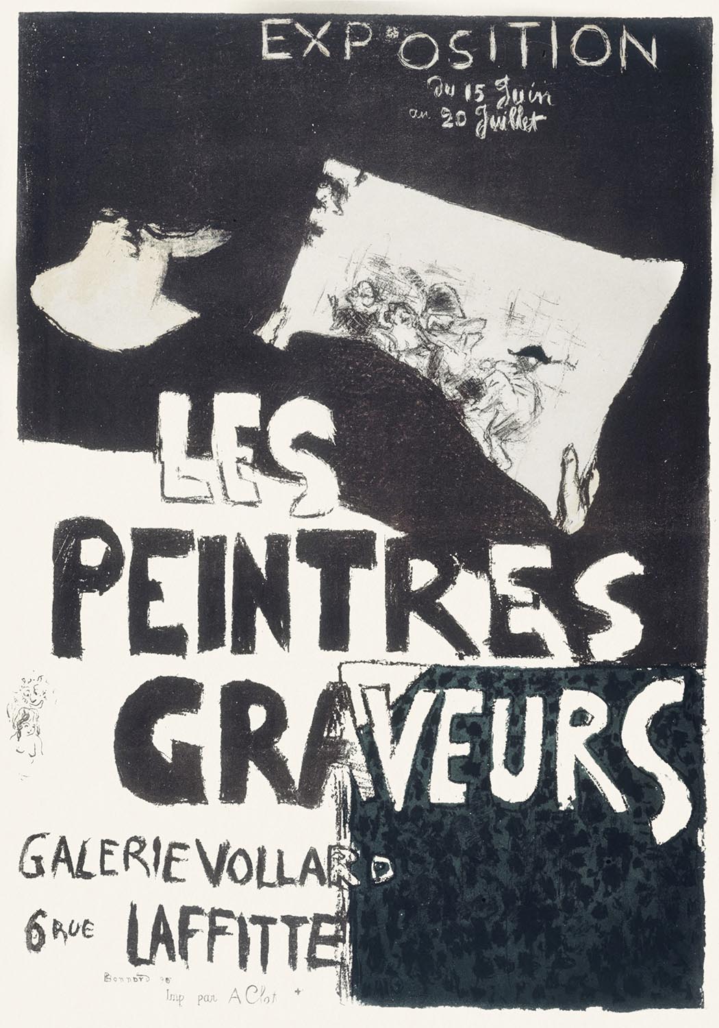 Pierre Bonnard – Les Peintres Graveurs Exhibition Poster