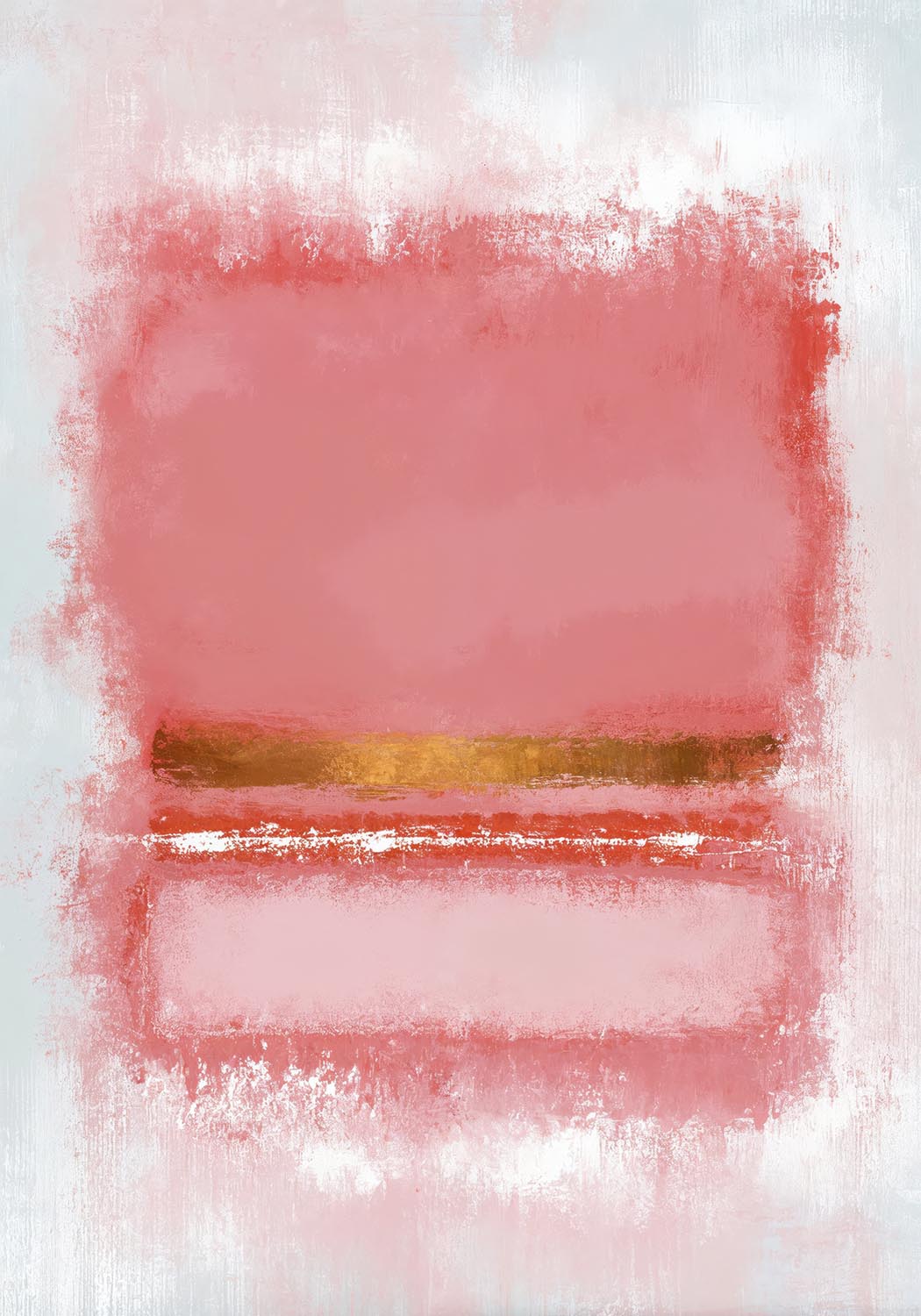 Pink abstract poster