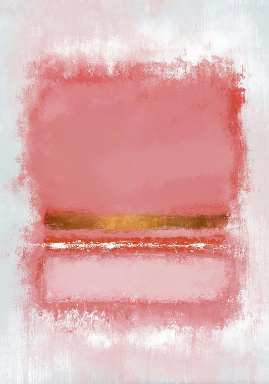 Pink abstract poster