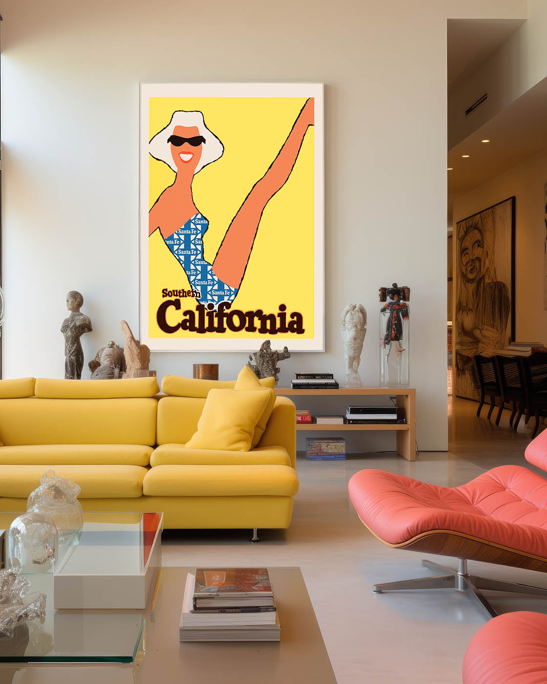 Southern California vintage poster