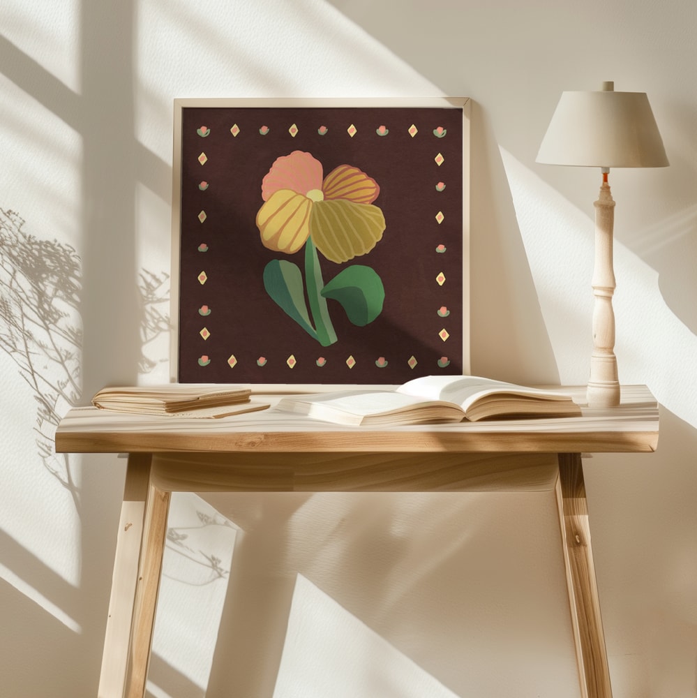 Folk Art Flower Bloom